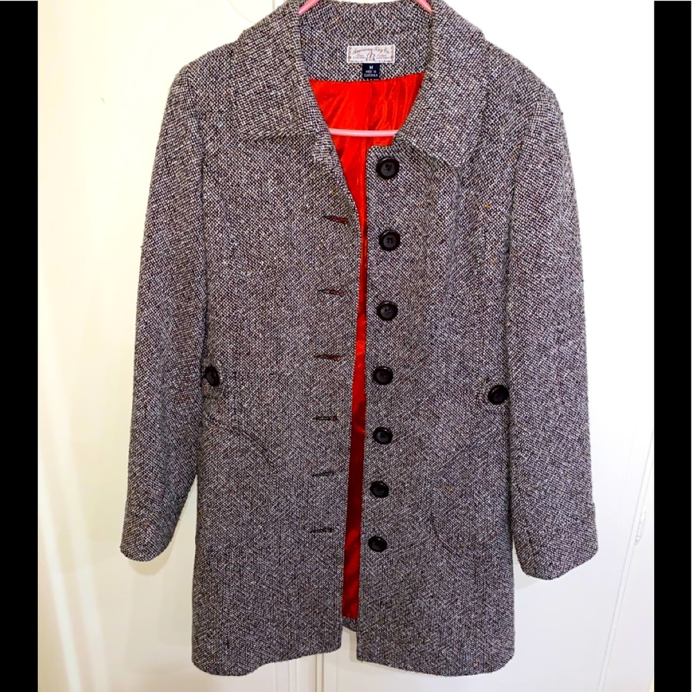 Warm Jersey winter coat